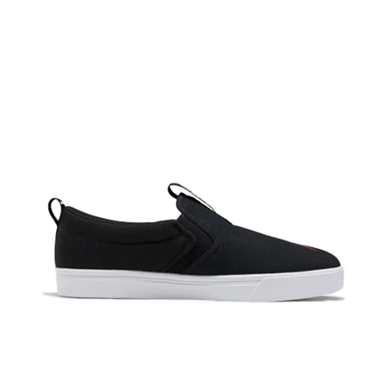 Reebok Royal Vulc Slip On Black White-1