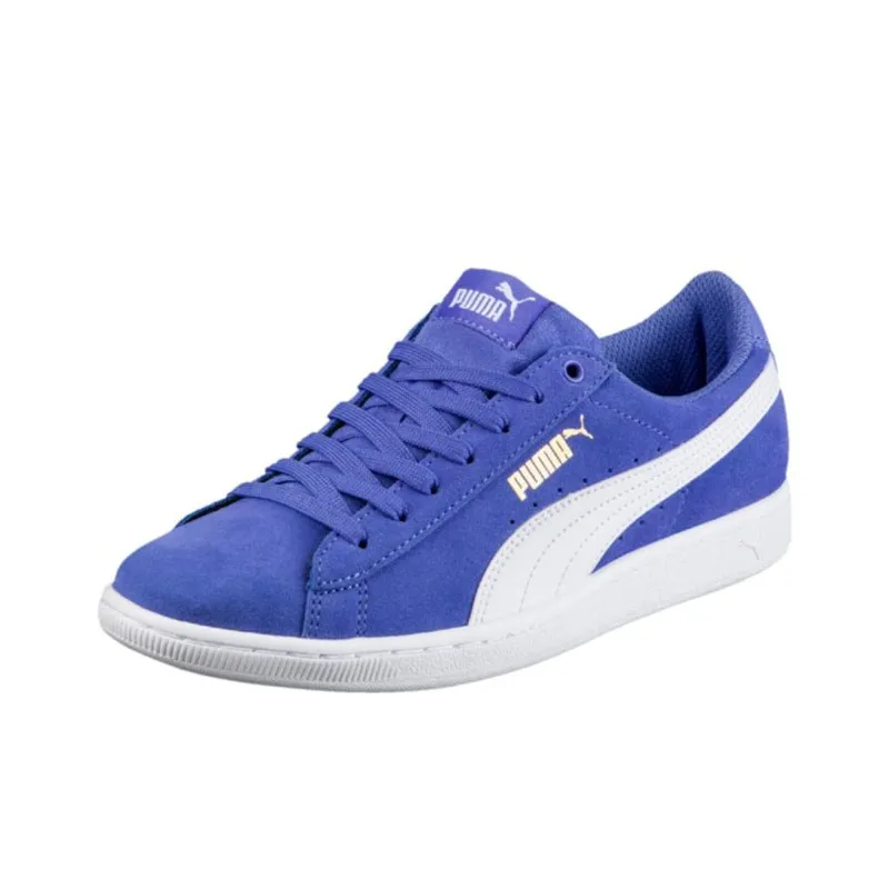 PUMA Vikky Softfoam Slip-Resistant Cushioning Coverage Skateboard Shoes Women's Blue-2
