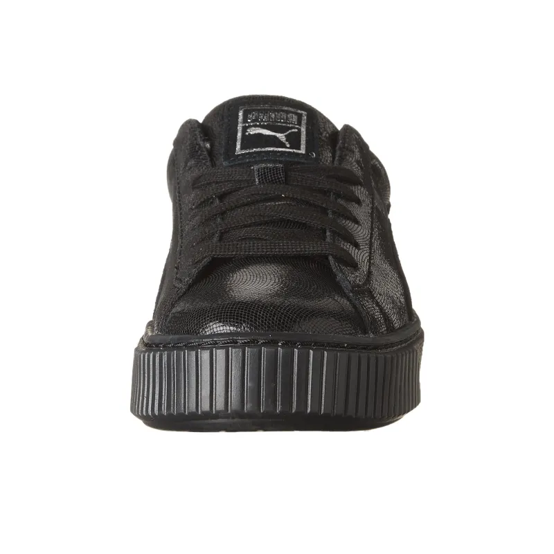 PUMA Basket Platform Ns 'Black' Women's-4