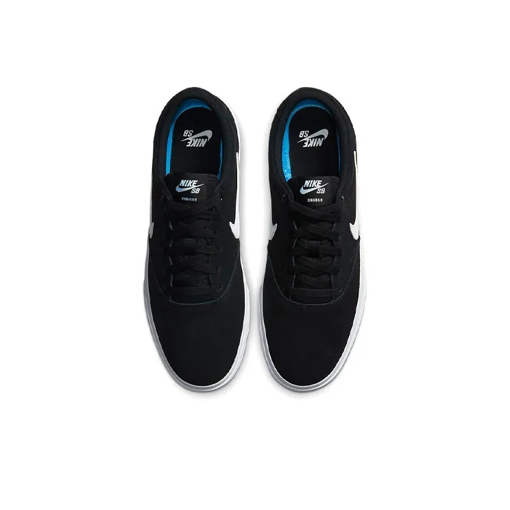 Nike Charge Suede Sb 'Black White'-3