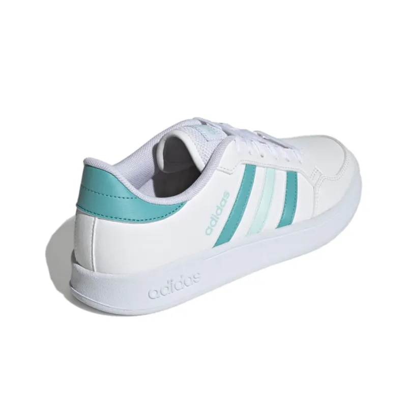 Adidas Breaknet 'White Green' Women's-3