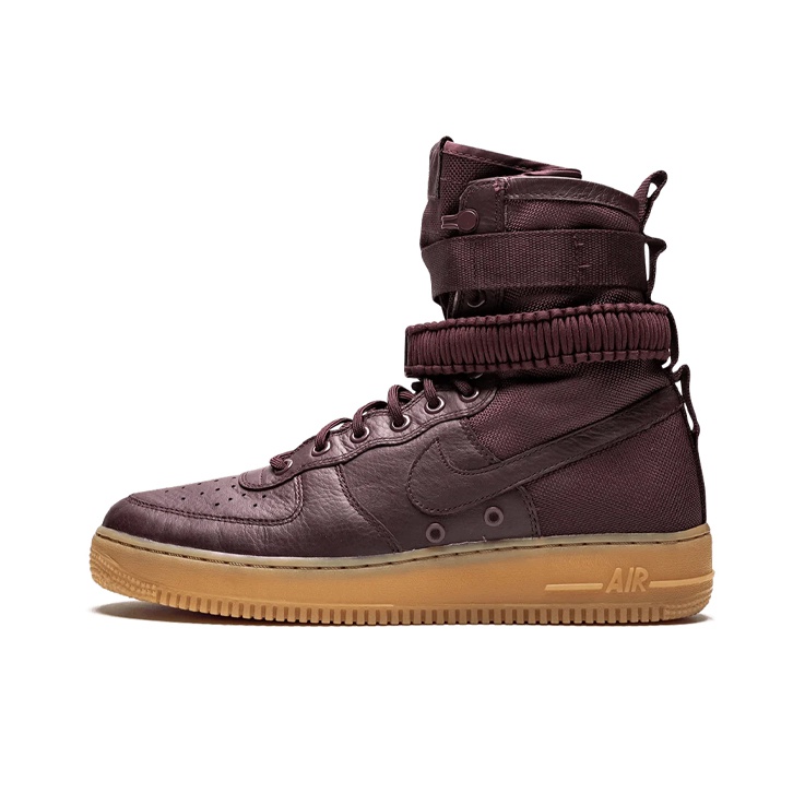 Nike Sf Air Force 1 High Deep Burgundy POIZON