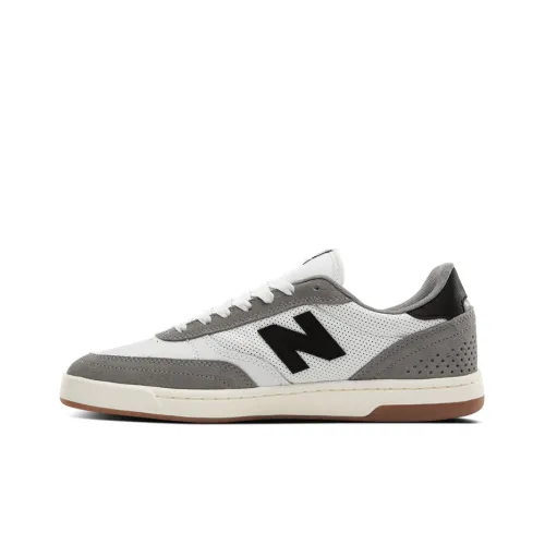 New Balance NB 440 Skateboard Shoes Men Low-Top Black/White Gray