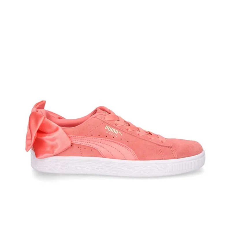 PUMA Suede Bow 'Shell Pink' Women's-1