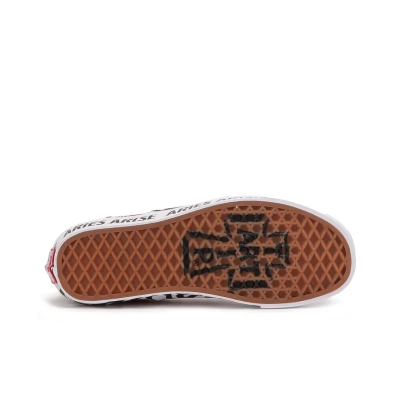 Vans X Aries Og Classic Slipon 'Red White'-4