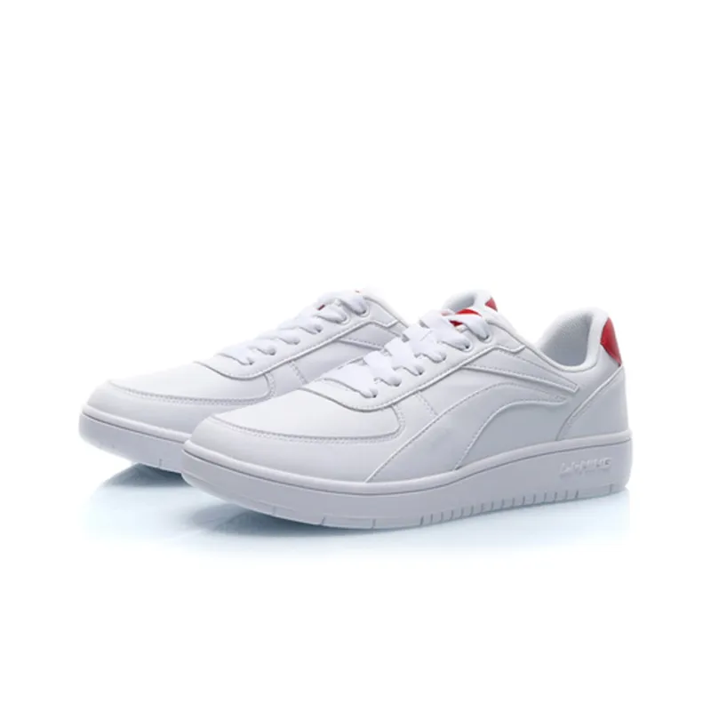 LiNing Low Top Skateboard Shoes Men's Vermilion-2