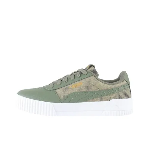 PUMA Carina Tie Dye GR997HHT shoes Green Women's