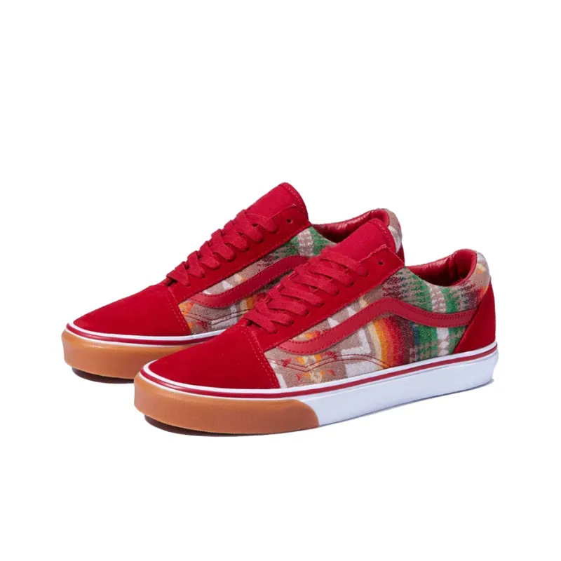 Vans All Nations Skate Jam X Old Skool Dx Redbrown-2