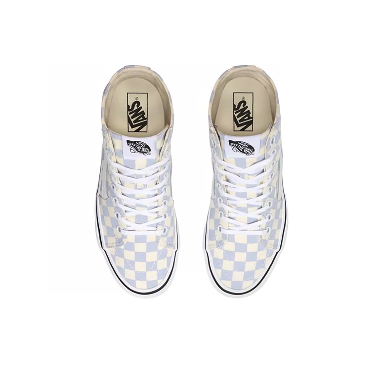 Sk8 Vans-Hi Tapered 'Checkerboard - Zen Blue' - POIZON