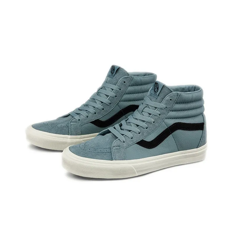 Vans SK8 HI Retro Casual Skate Shoes Unisex Blue-2