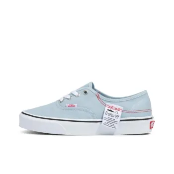Vans Authentic Washed Patch Low Top Casual Canvas Skate Shoes Unisex Blue Red