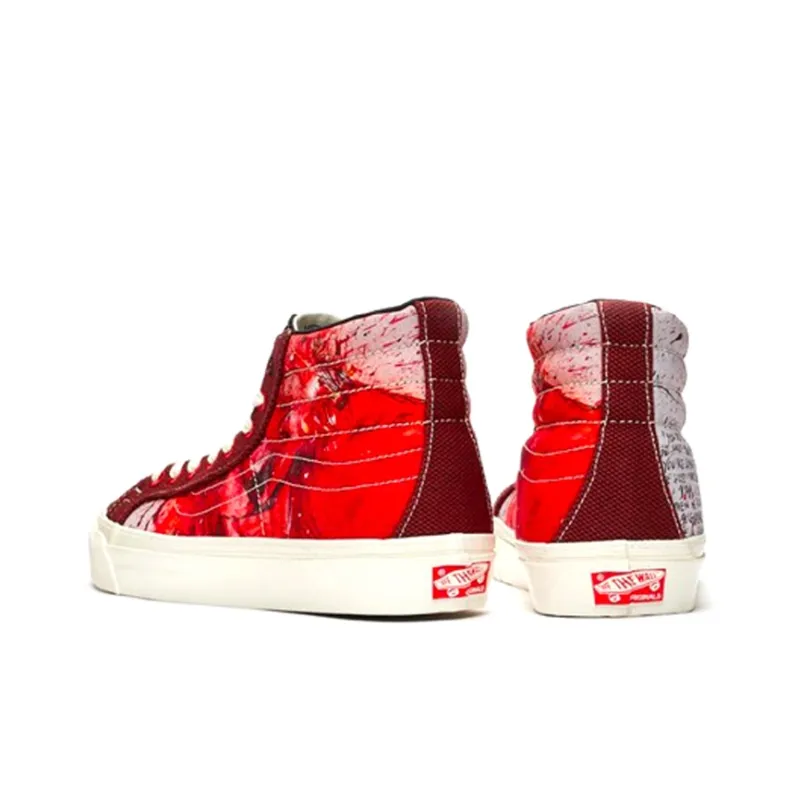 Vans Sk8 Hi Ralph Steadman Lion-2