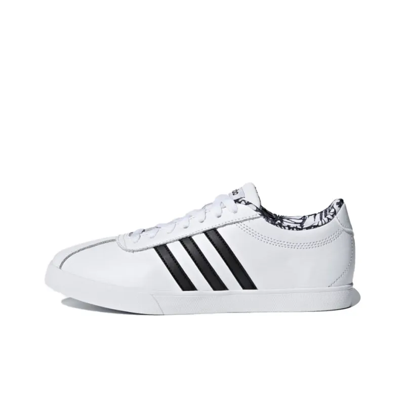 Adidas Neo Courtset White/Black Women's-0