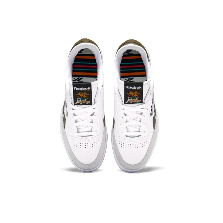 Reebok Club C Revenge 'White Army Green'-3