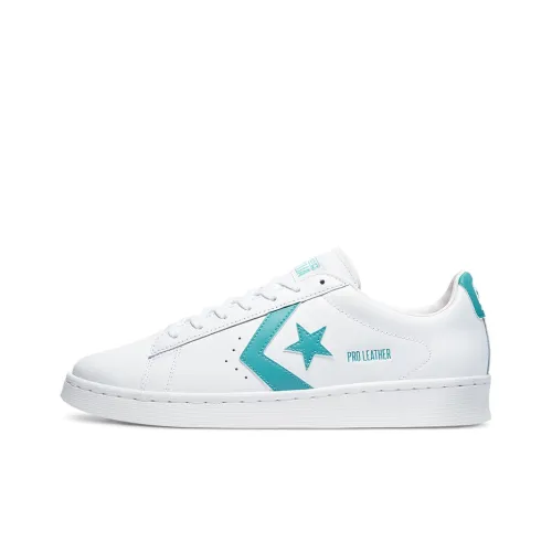 Converse Cons Pro Leather Skateboard Shoes Unisex Low-Top White/Blue