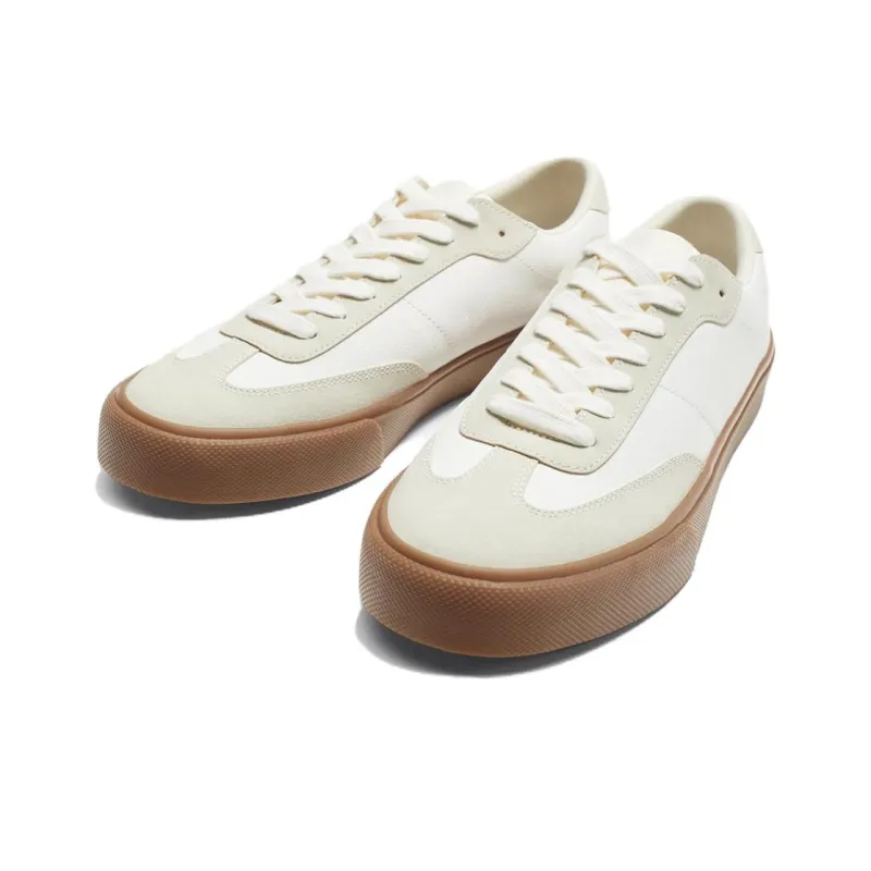 ZARA Cushioning Anti-Slip And Wear-Resistant Low-Top Casual Shoes Men's White-1