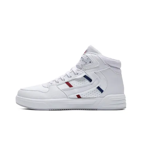 361° High-Top Skateboard Shoes Women's White Blue