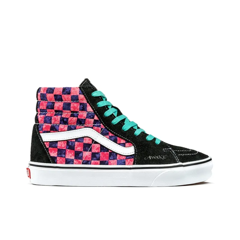 Vans Awake Ny X Sk8 Hi 'Pink Checkerboard'-1