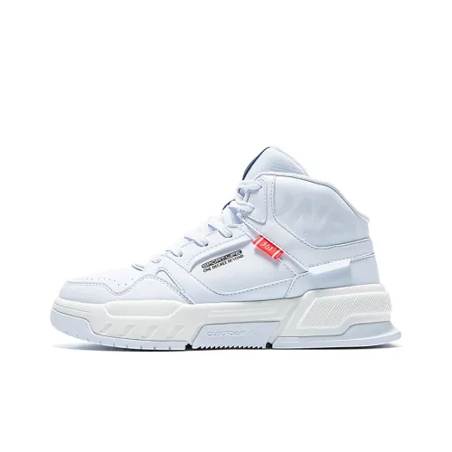 361° QU!KFOAM Mid Top Skateboard Shoes Women's White