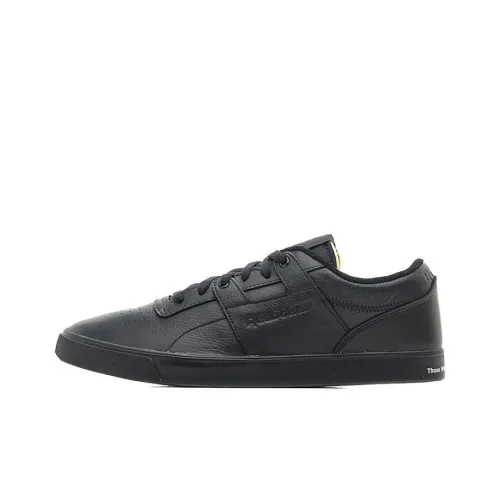 Reebok Workout Skateboard Shoes Men Low-Top Black