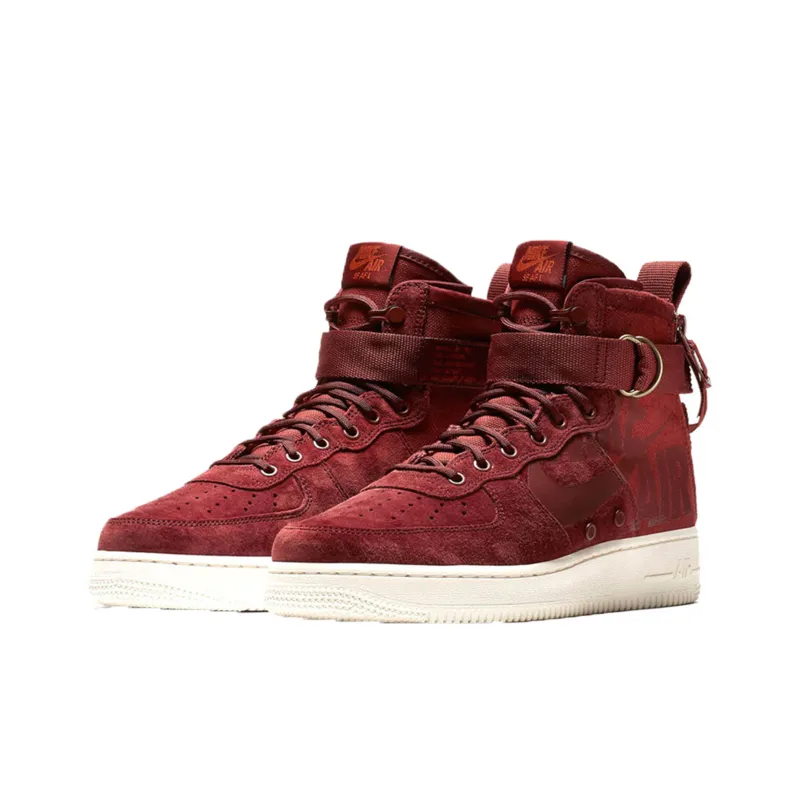 Nike SF Air Force 1 Mid 'Pueblo Brown Dark Russet'-1