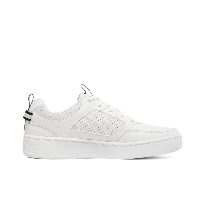 Skechers Sport Court 92 Anti Slip Wear Resistant Low Top Casual Skateboard Shoes Men's White-1