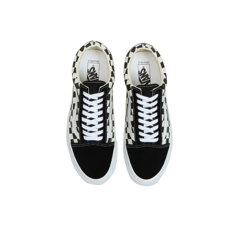 Vans Vault Ua Og Old Skool Lx Checkerboard Black-2