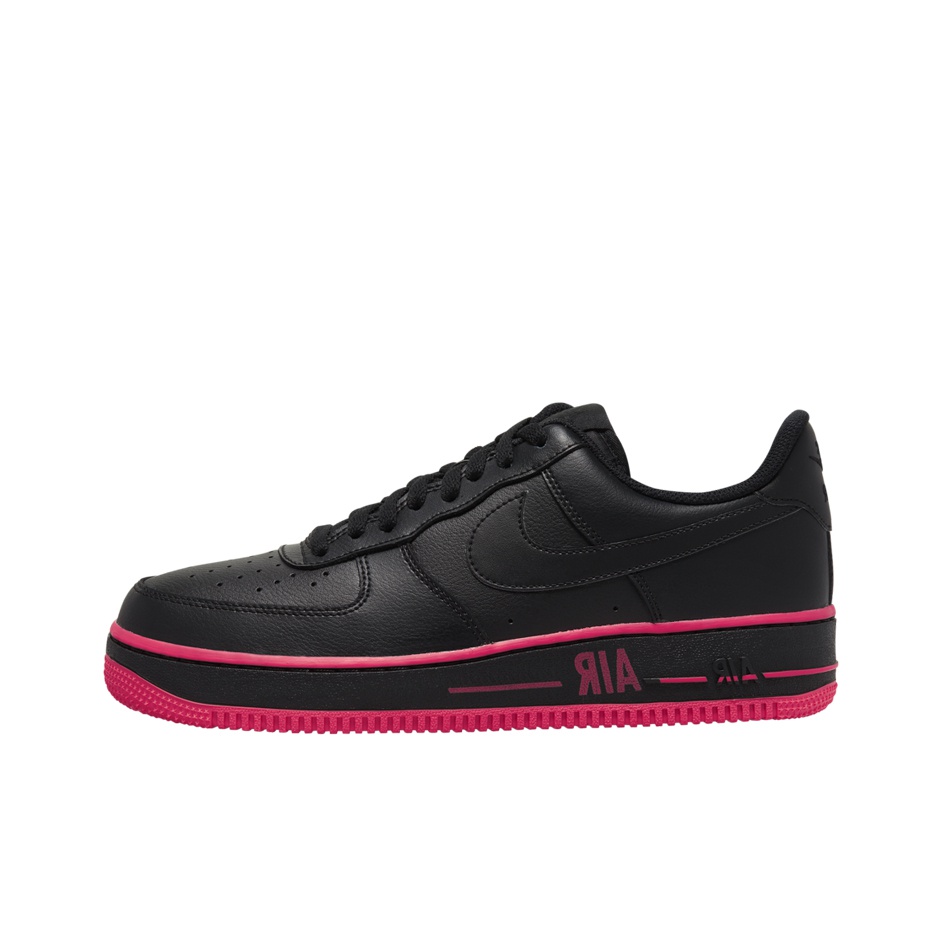 black air force 1 with red bottom