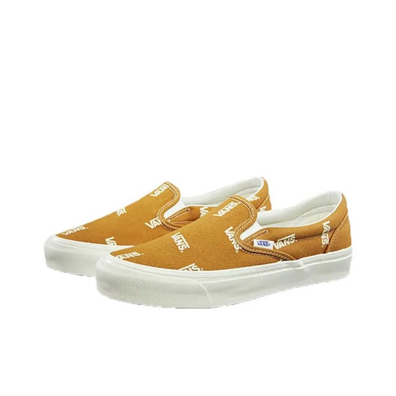 Vans Slip On Multi Logo Brown-2