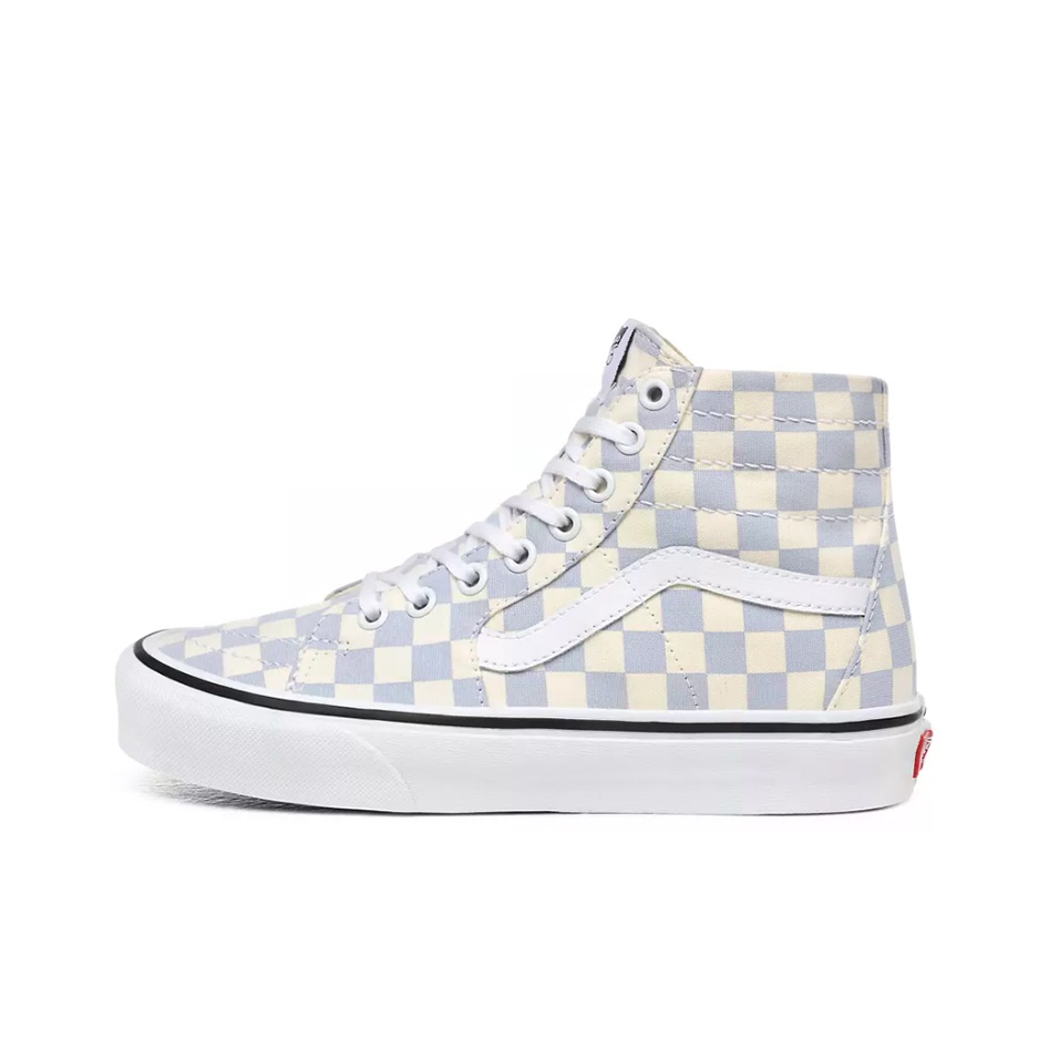 Sk8 Vans-Hi Tapered 'Checkerboard - Zen Blue' - POIZON
