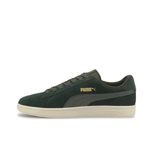 PUMA Smash V2 Skateboard Shoes Unisex Low-Top Olive Green