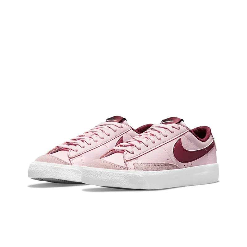 Nike Blazer Low 77 Pink Foam Dark Beetroot GS-2