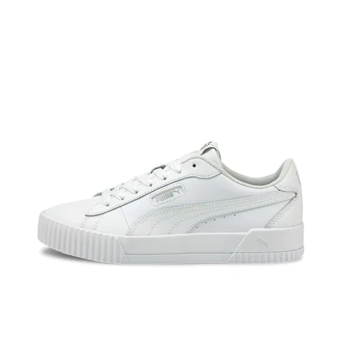 PUMA Carina Skateboard Shoes Women's Low-Top White