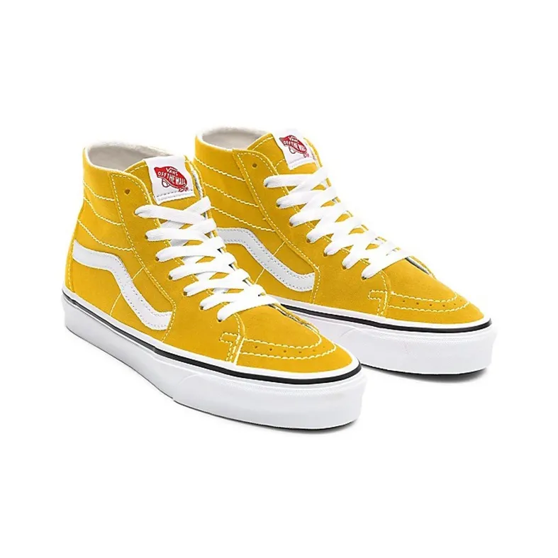 Vans Customs Suede Sk8 hi Yellow-2