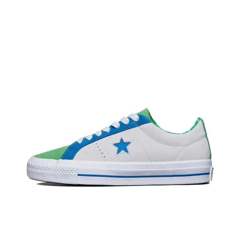 Converse Unisex One Star Pro Sneakers White/Blue-0