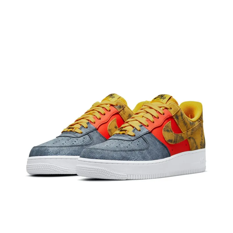 Nike Air Force 1 Low Tie Dye Dark Sulphur-2