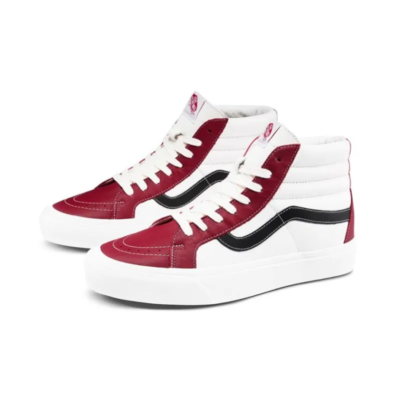 Vans Sk8 Hi Reissue Vlt Lx Chili Pepper Marshmallow-1