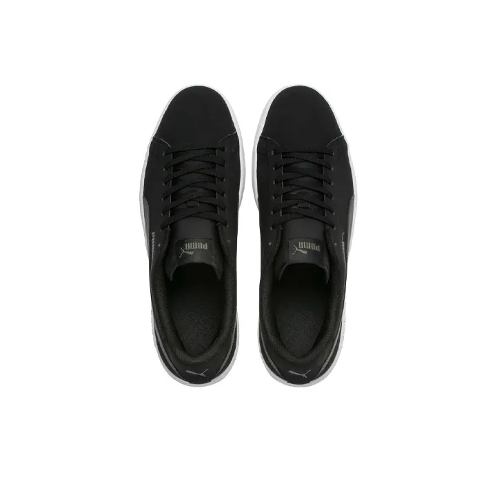 PUMA Smash Buck V2 Casual Board Shoes Black/Green-2