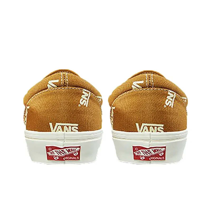 Vans Slip On Multi Logo Brown-3
