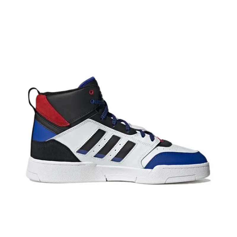 Adidas Originals Drop Step Mid Top Sneakers White/Black/Blue-1