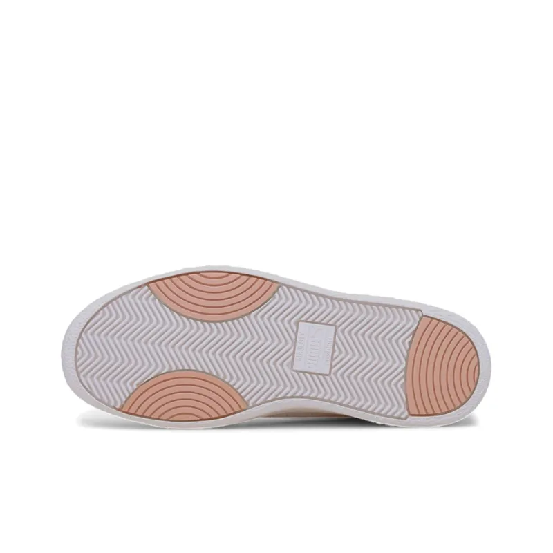 PUMA Ralph Sampson Anti-Slip And Wear-Resistant Lightweight Low-Top Skateboard Shoes Unisex Pink White-5
