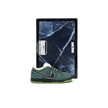 Nike SB Dunk Low Concepts Green Lobster Special Box