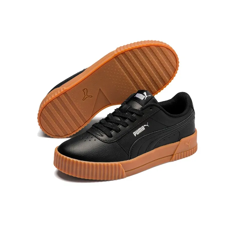 PUMA Carina Leather 'Black' Women's-4