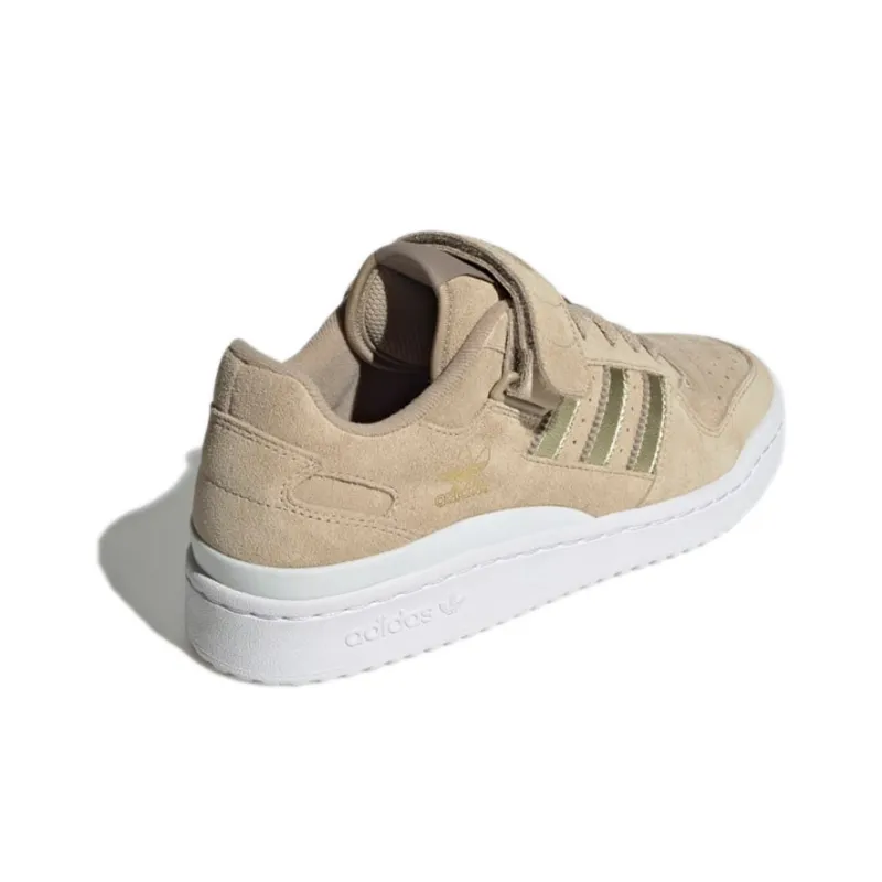 Adidas Forum Low Beige Tone Matte Gold Women's-3
