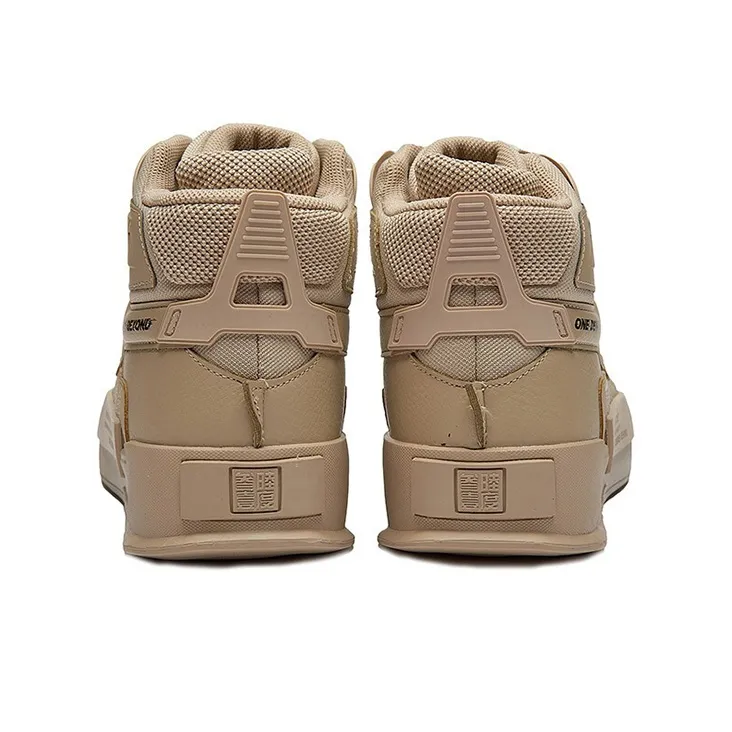 361° Warm High Top Skateboard Shoes Men's Umber Black-2