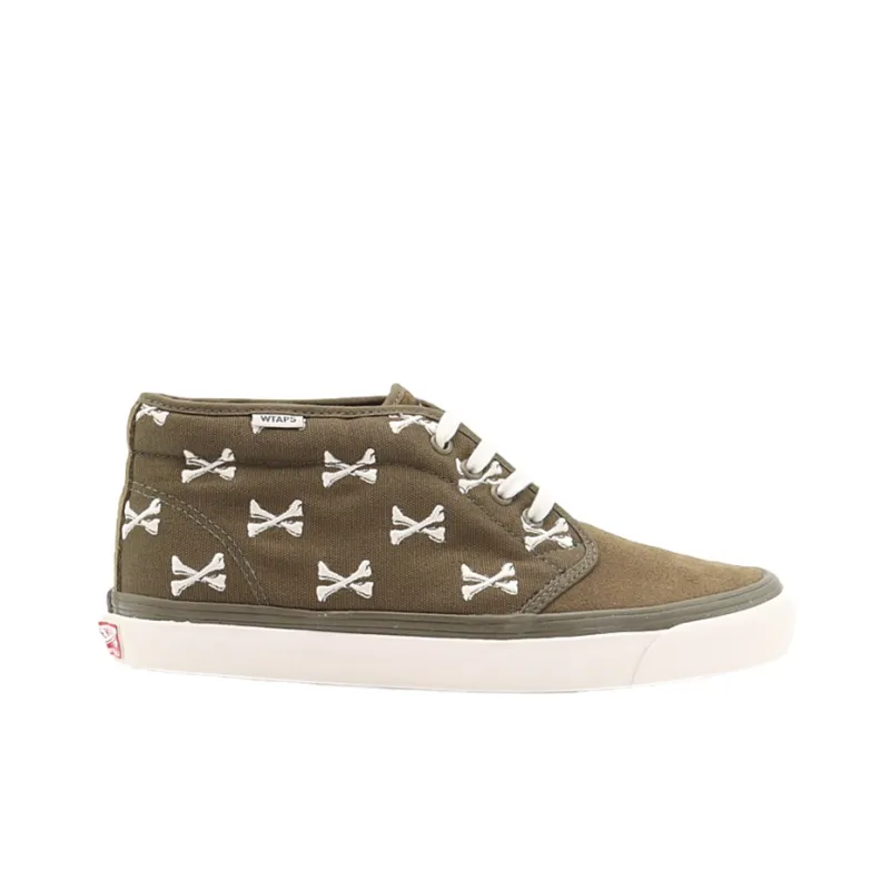 Vans Chukka Boot Wtaps Olive Crossbones-1