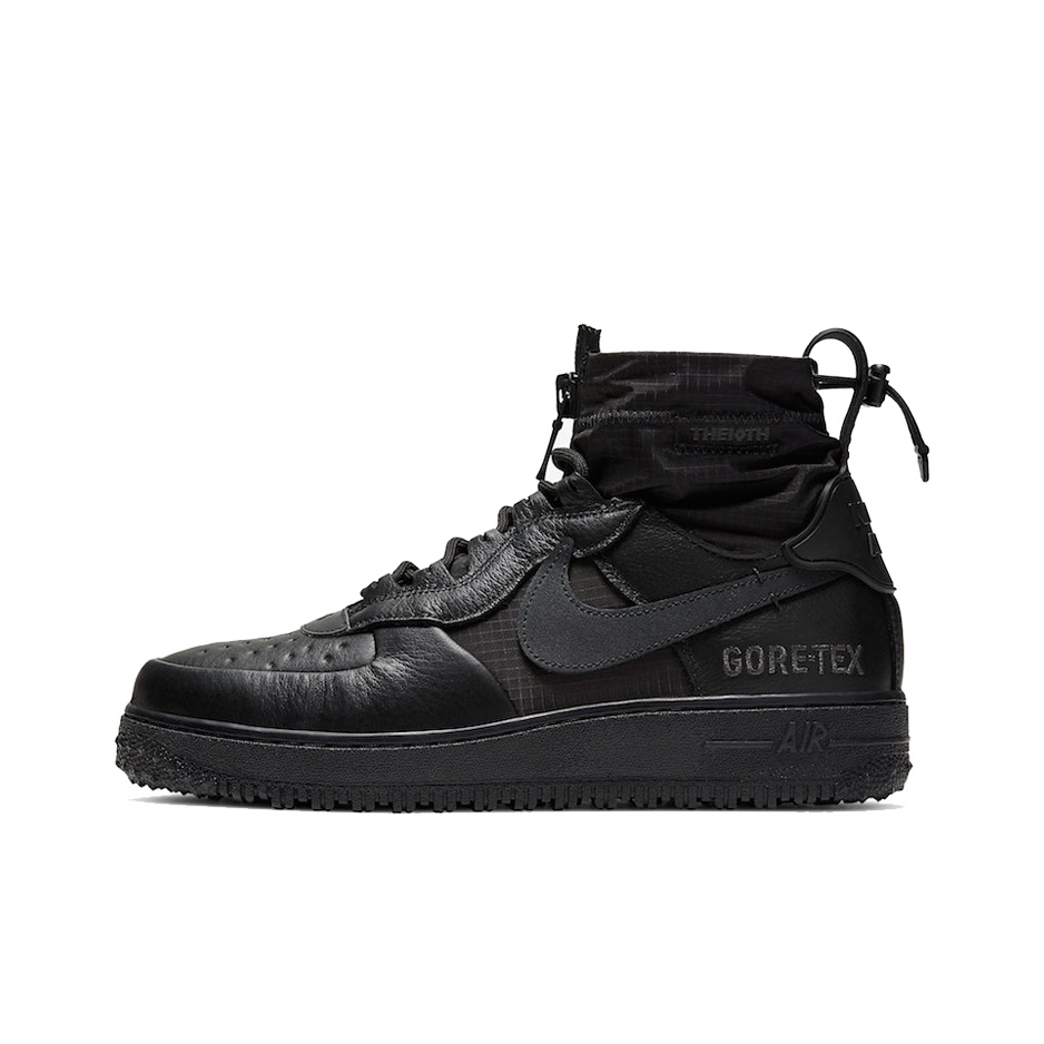 Nike Air Force 1 High Gore-Tex Triple Black US M 14 - POIZON