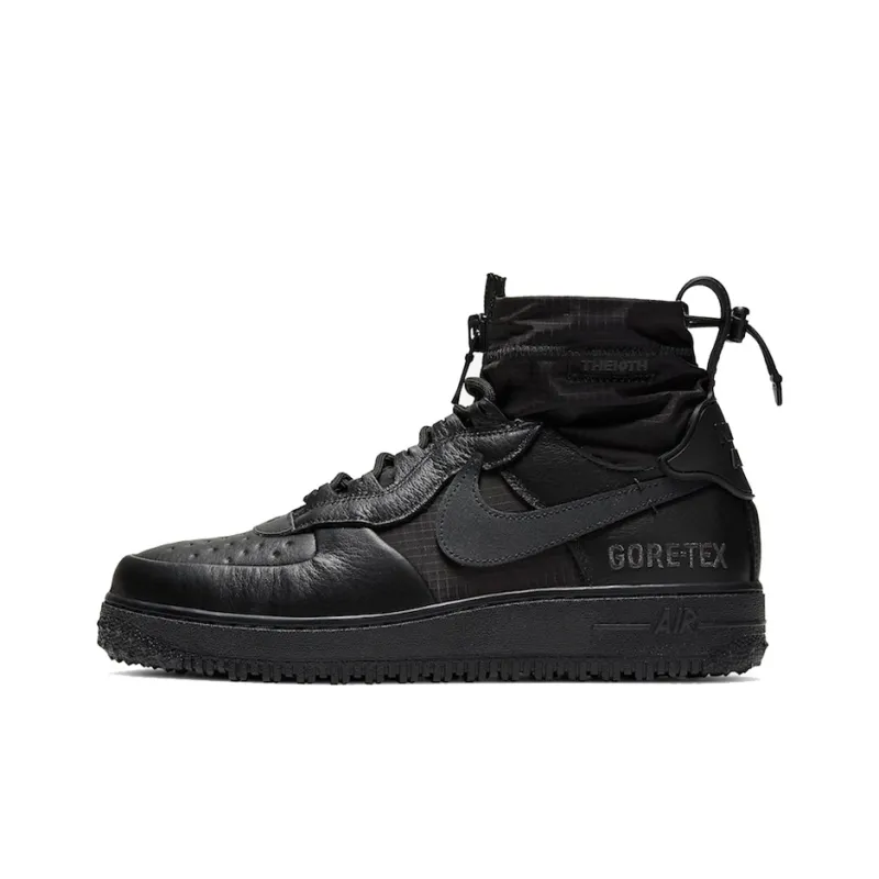 Nike Air Force 1 High Gore Tex Triple Black-0