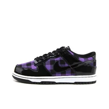 Nike Dunk Low Purple Plaid GS