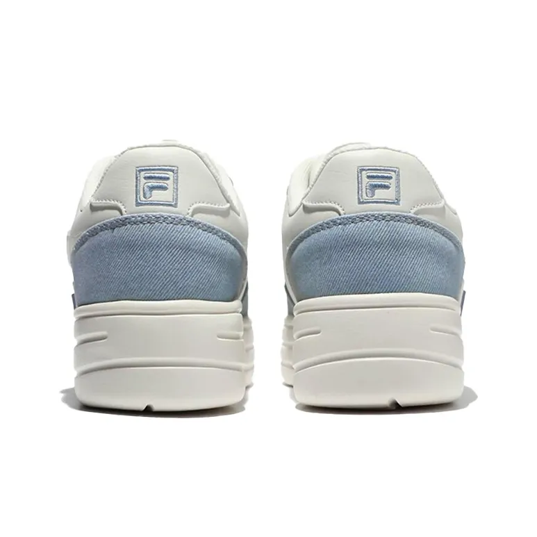 FILA Funky Tennis Board Shoes Grey/Blue Women's-3